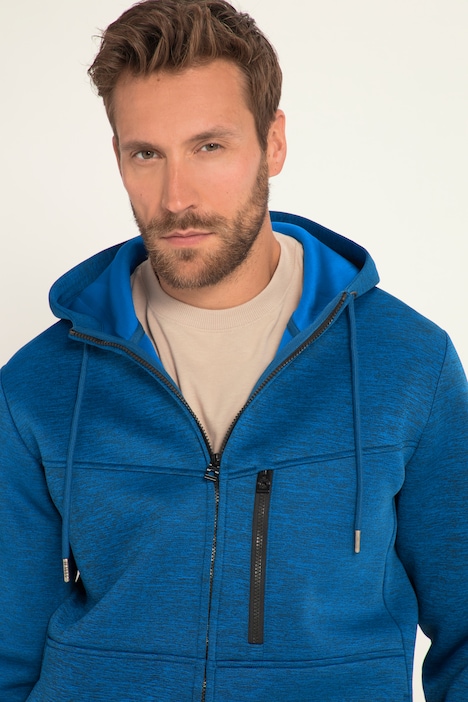 Hoodiejacke, FLEXNAMIC®, Workwear, Scuba, Kapuze, 4 Taschen