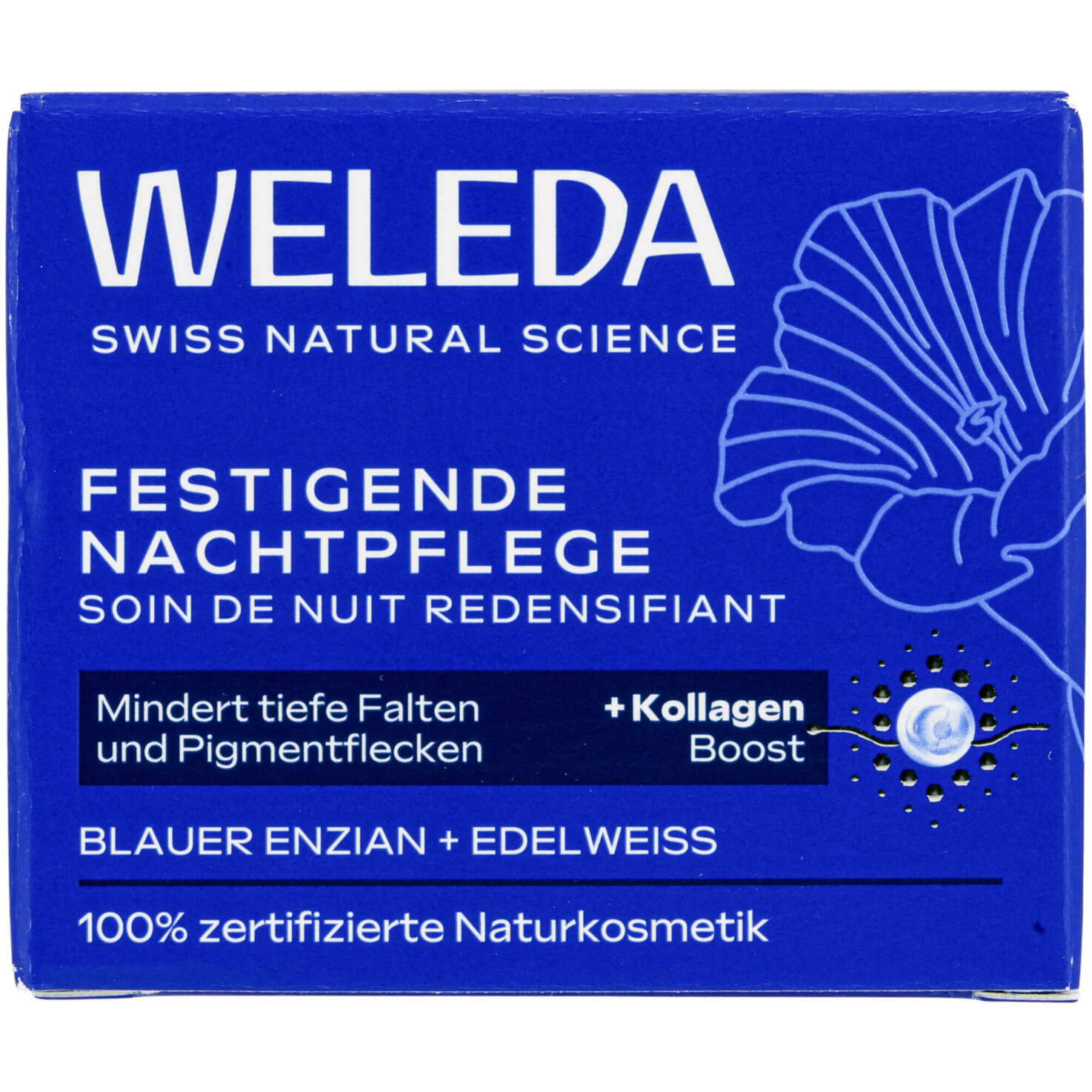 Weleda Festigende Nachtpflege Blauer Enzian & Edelweiss
