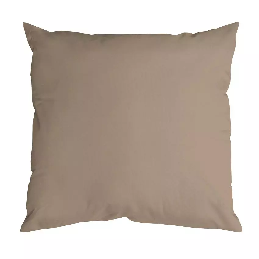 Coussin carré (60 x 60 cm) Nelson Taupe