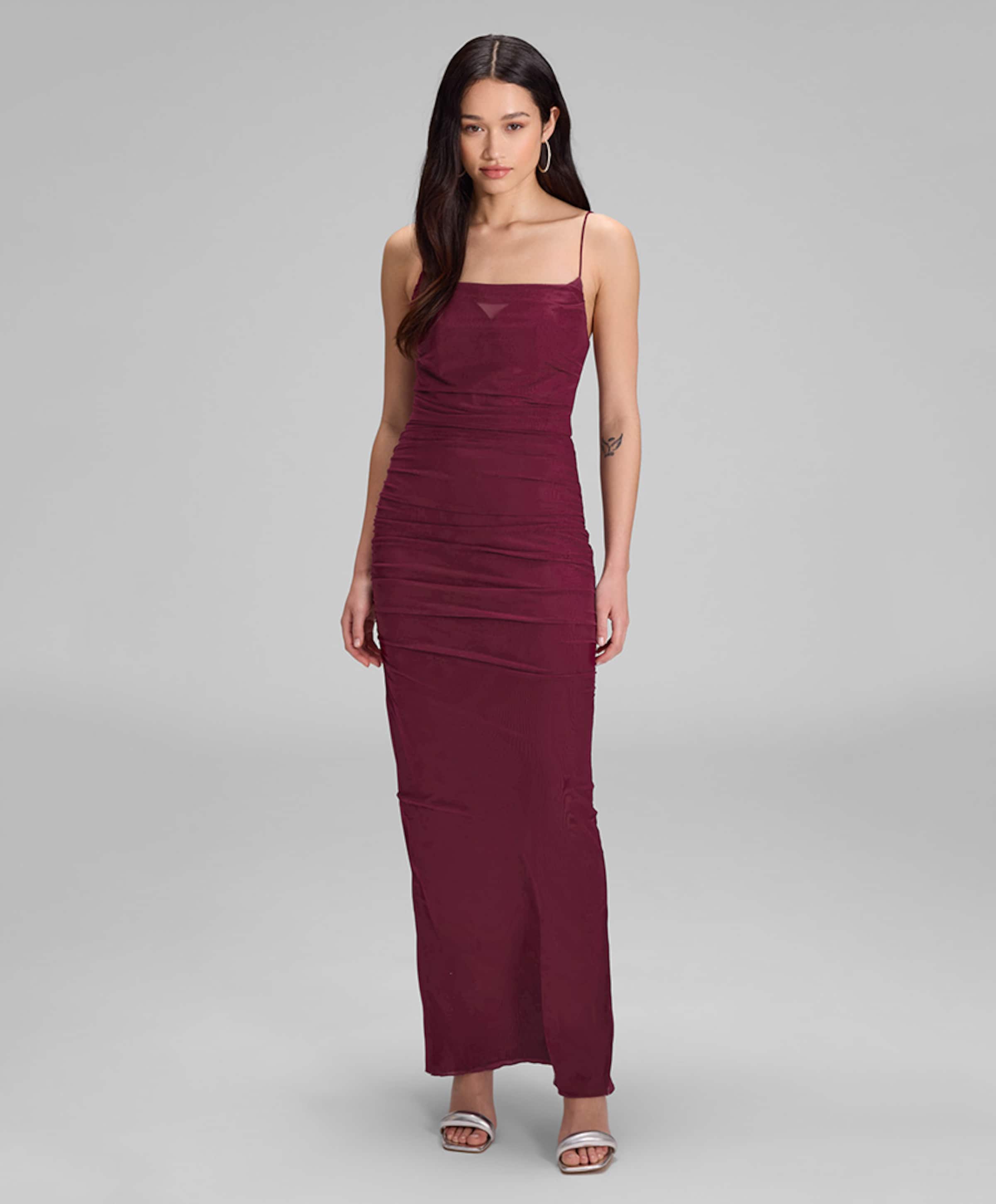 Heykyla Dames jurk bordeaux