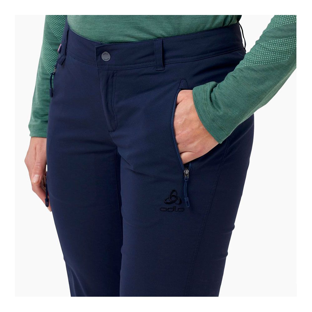Odlo WEDGEMOUNT - Pantacourt Femme dark sapphire
