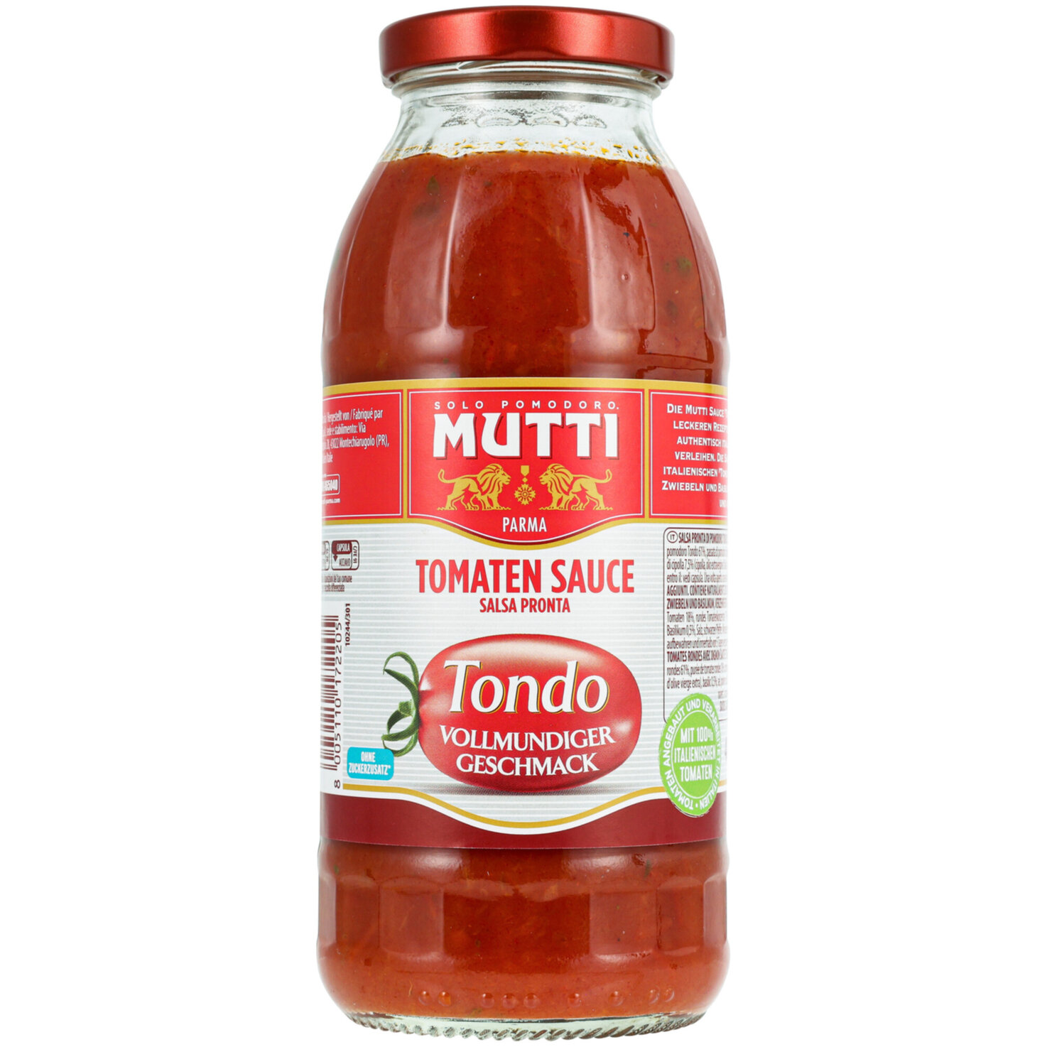 Mutti Salsa Tondo