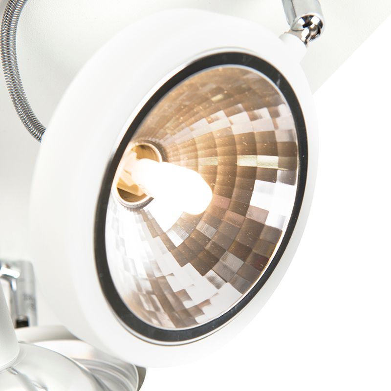 Design spot wit 4-lichts verstelbaar - Nox