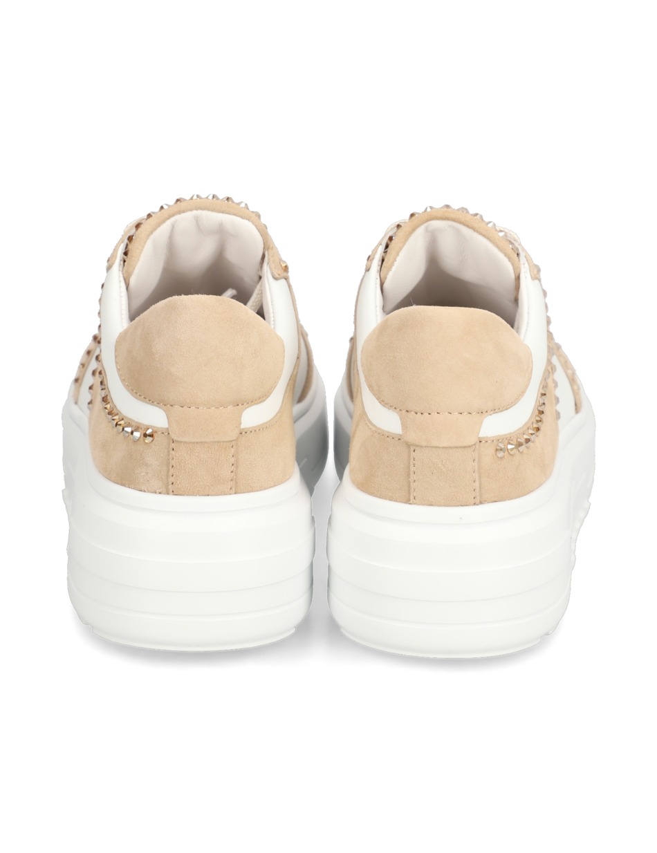 Lederkombination Sneaker