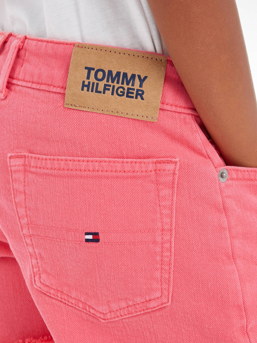 Tommy Hilfiger loose fit short roze