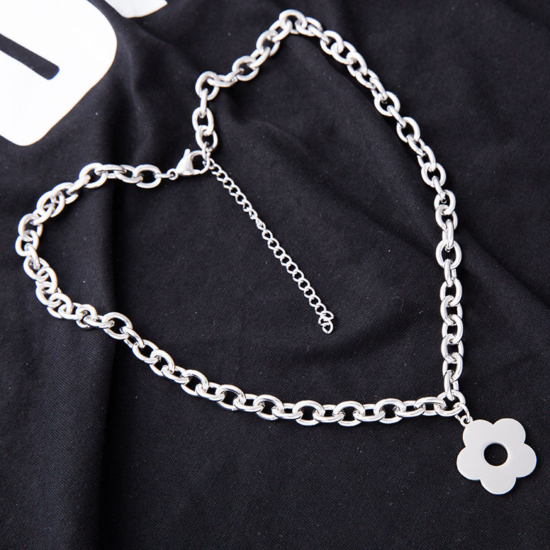Tinseltown - Legering Bloemen Hanger Ketting