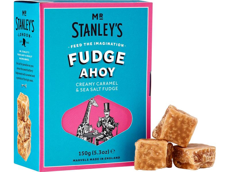 Mr Stanley's Caramel Butter Fudge Sea Salt 150 g Zartmürbes Karamell mit Salz