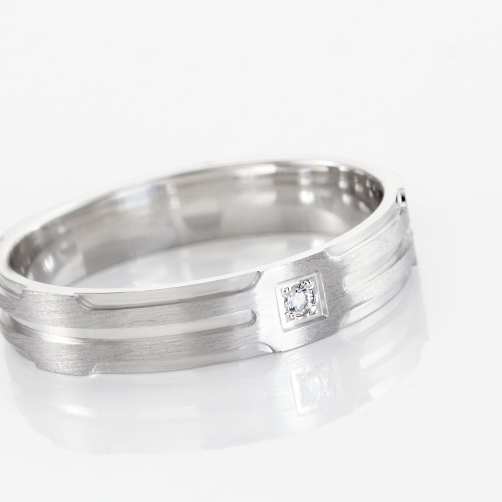 Alliance Kamil Argent Diamant