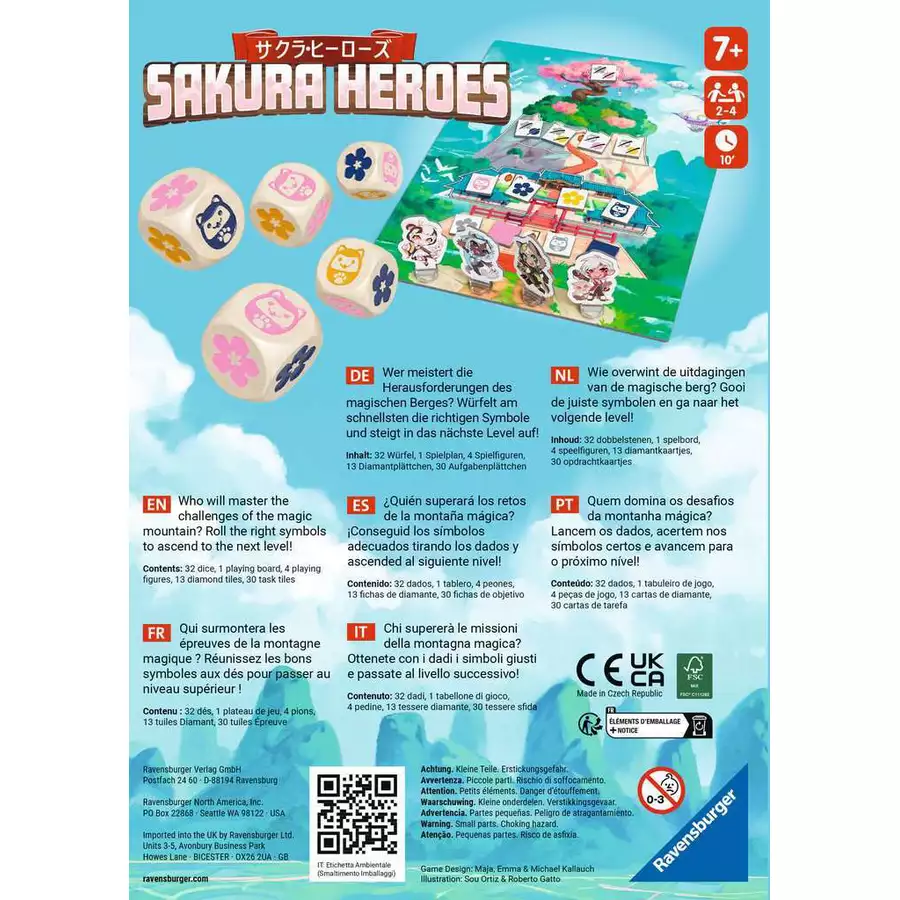 Ravensburger Sakura Heroes bunt
