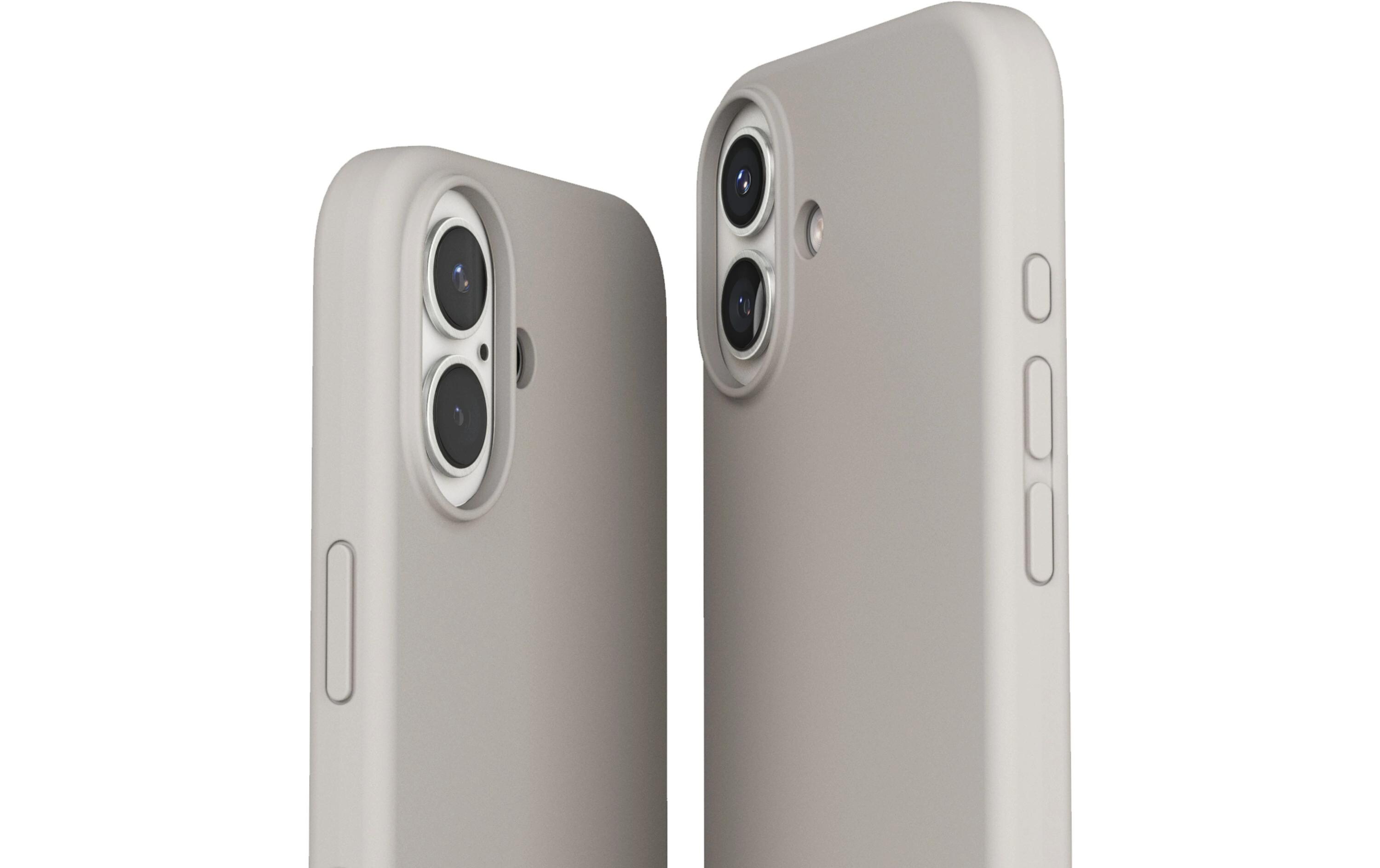 Back Cover Soft Silicone iPhone 16 Plus CreamSilicone Backcover für das Apple iPhone 16 Plus