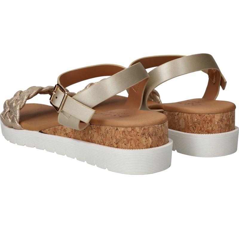 DSTRCT Sandalen Goud Dames