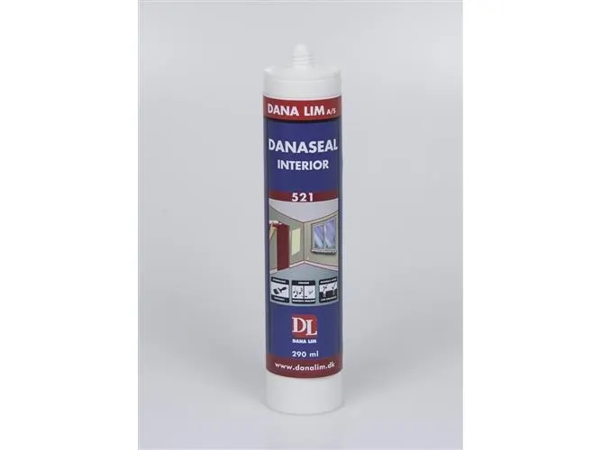 Dana Lim interiørfuge 300ml - 521 hvid, til indvendige fuger