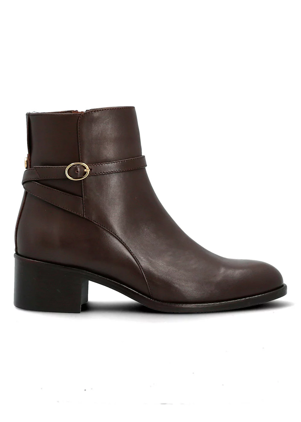 BOOTS ALGHERO CUIR MARRON