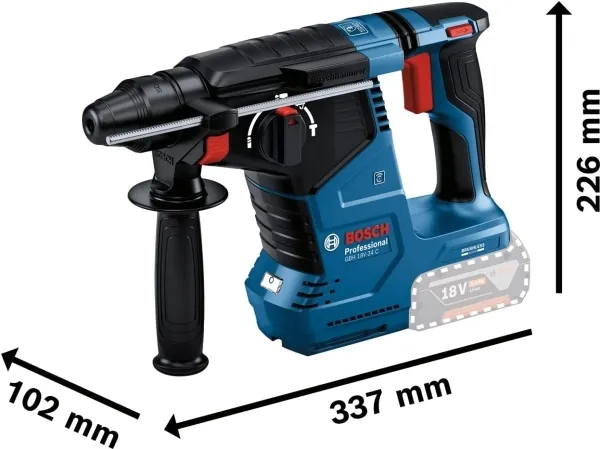 Bosch BOREHAMMER GBH 18V-24 C SOLO L-BOXX 238 - SOLO