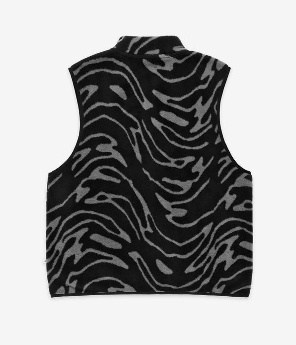 Anuell Majesty Fleece Weste (black grey)