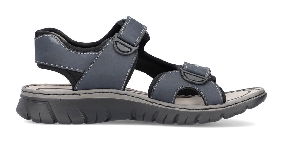 Rieker Sandale  , Sommerschuh, Klettschuh, Outdoorsandale, in Trekking-Optik