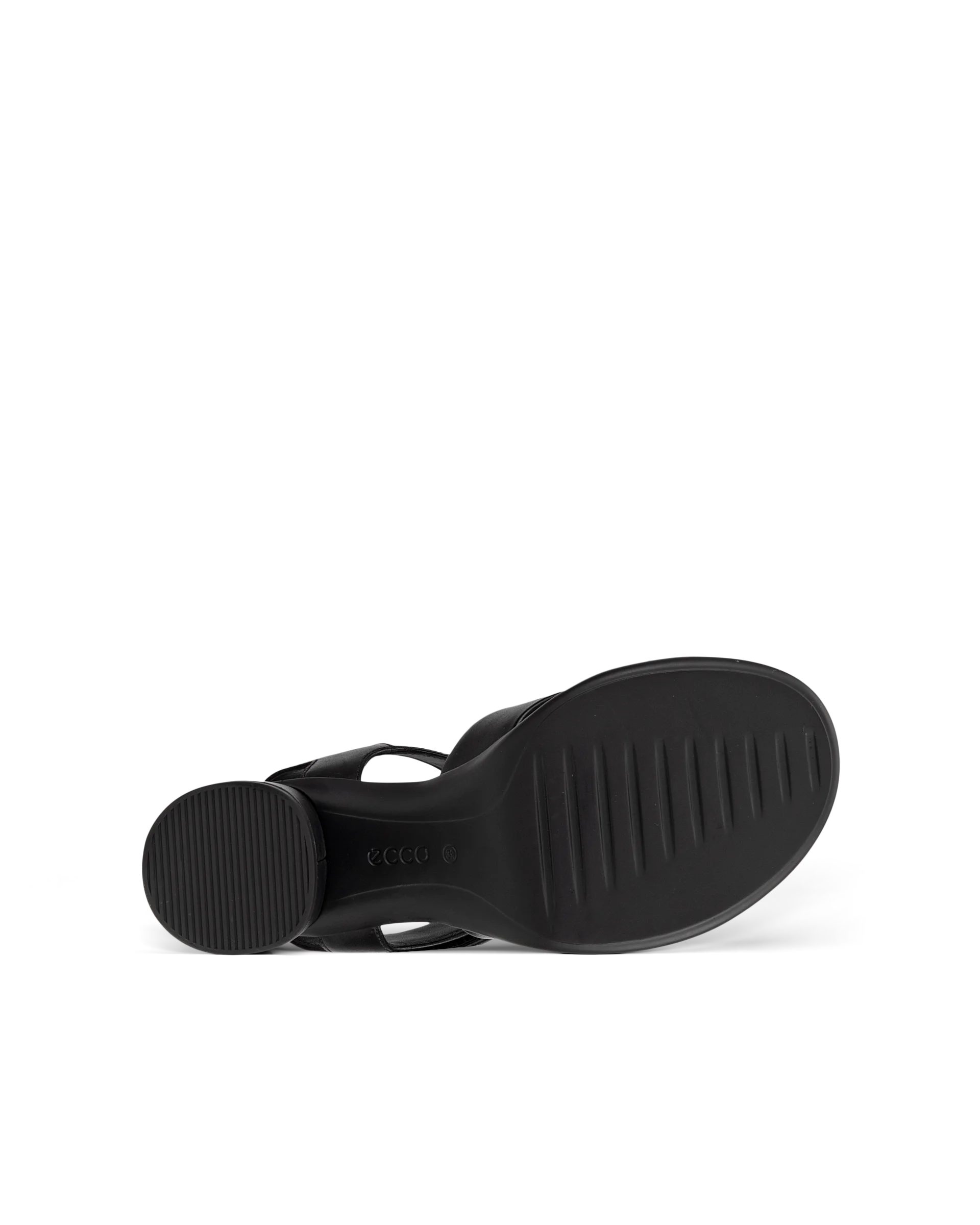 ECCO SCULPTED SANDAL LX 55 Damen Ledersandale mit Absatz Schwarz