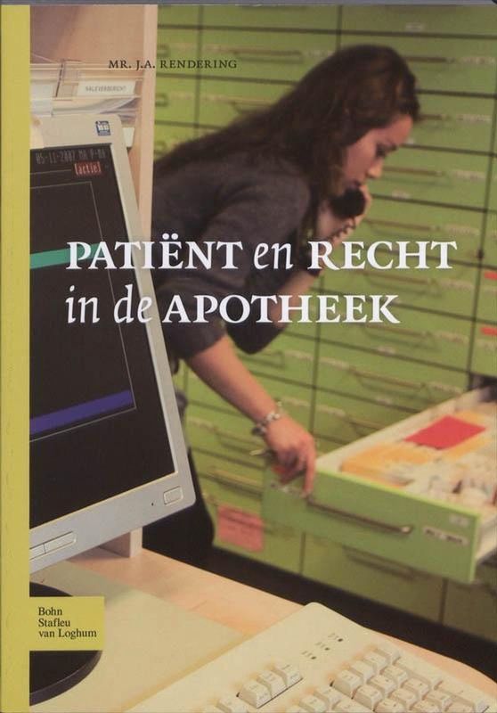 Boek - Patiënt en Recht in de Apotheek