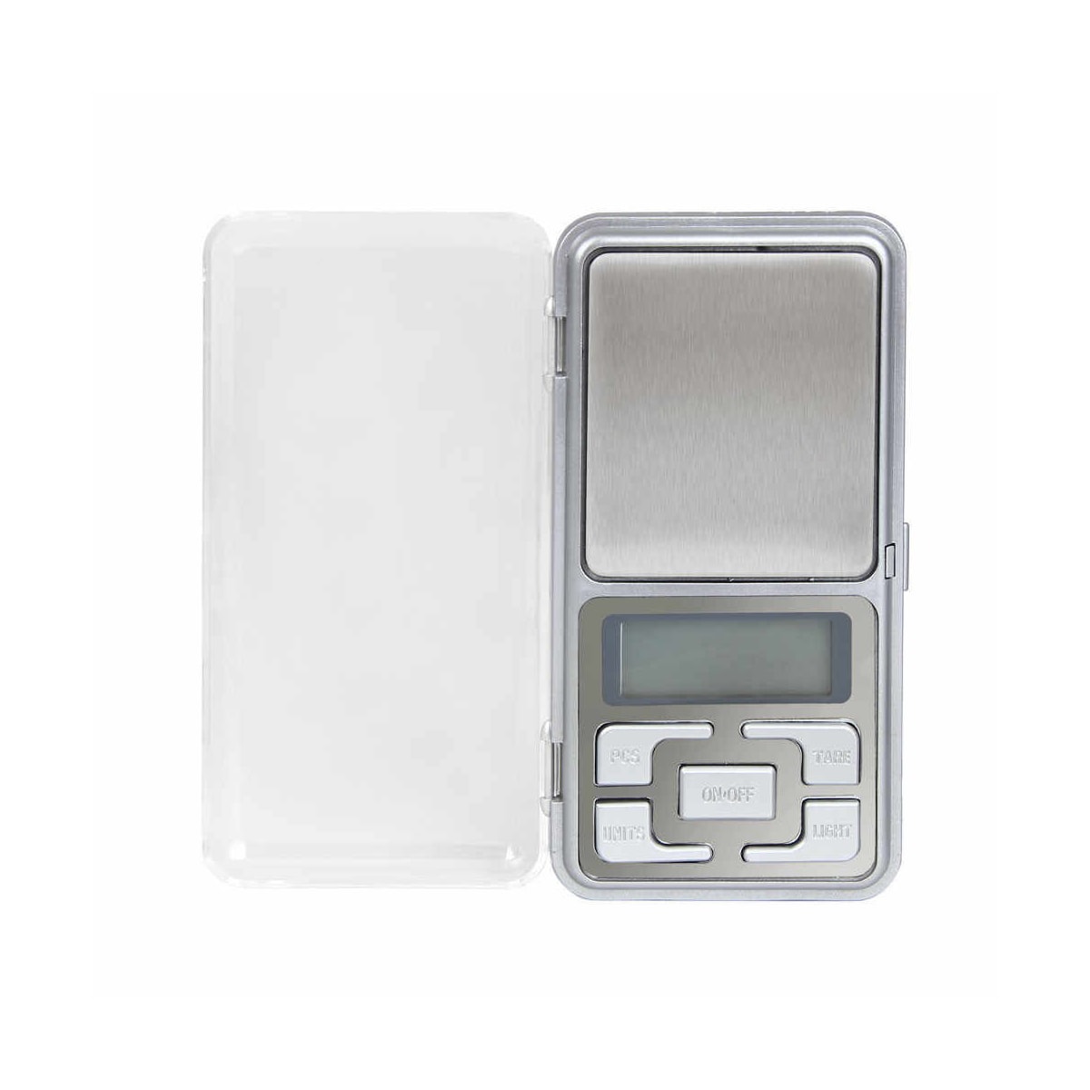 Digital minivekt / lommevekt 200 g / 0,01 g, rustfritt stål