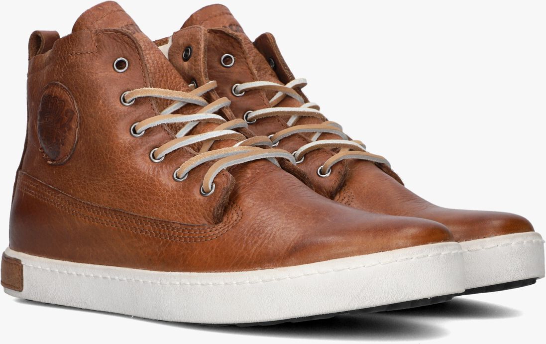 BLACKSTONE cognac blackstone lage sneakers icon