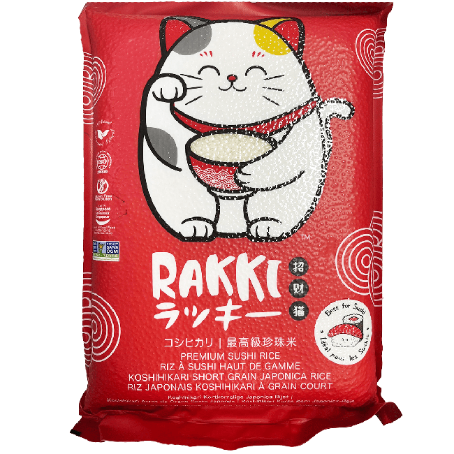 Rakki Koshihikari Korte Korrel Japonica Rijst 4.5kg