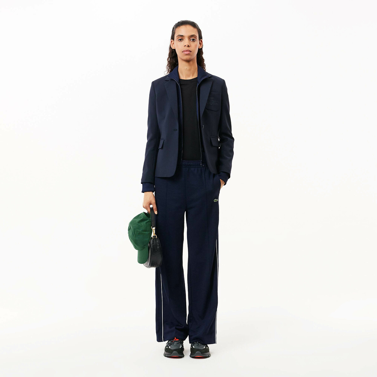 LACOSTE<br>Camiseta de gola redonda