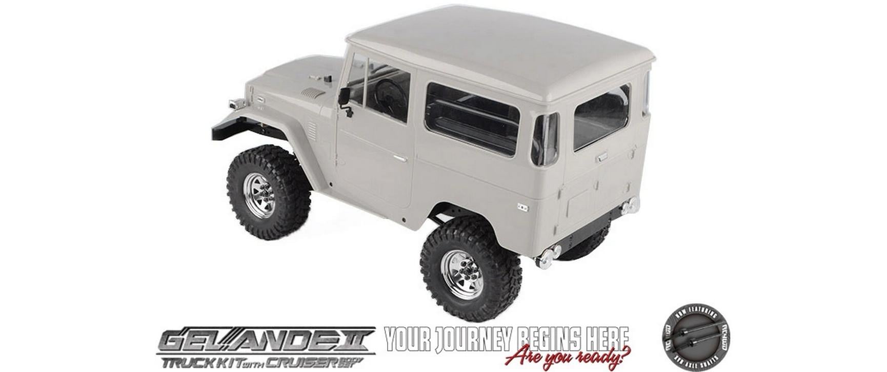 Scale Crawler Gelande II KIT Cruiser 1:10<br>Skalierbarer Bausatz