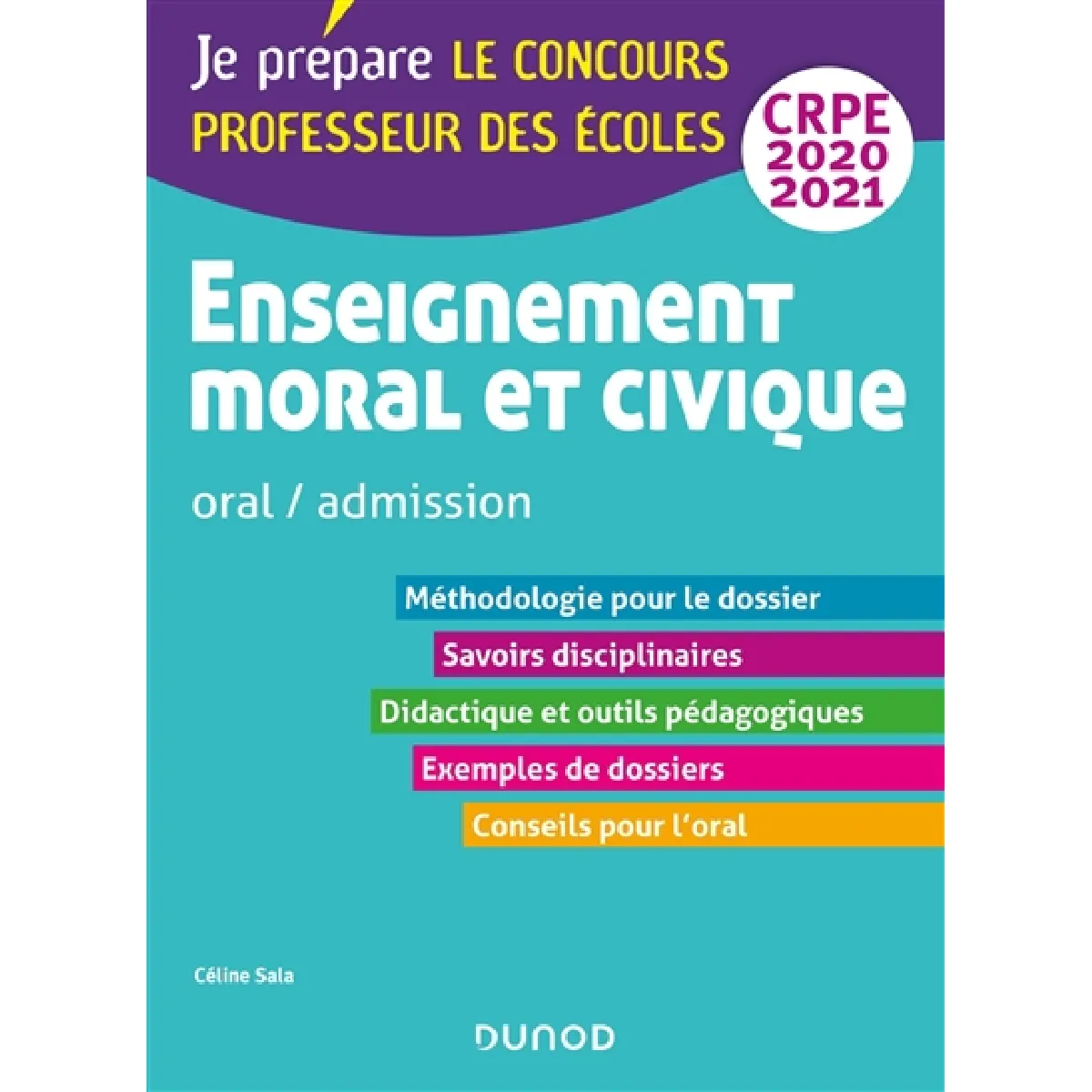 Enseignement moral et civique : oral, admission, CRPE 2020-2021 · Occasion