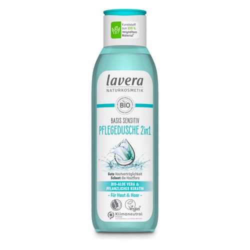 lavera basis sensitiv Pflegedusche 2in1