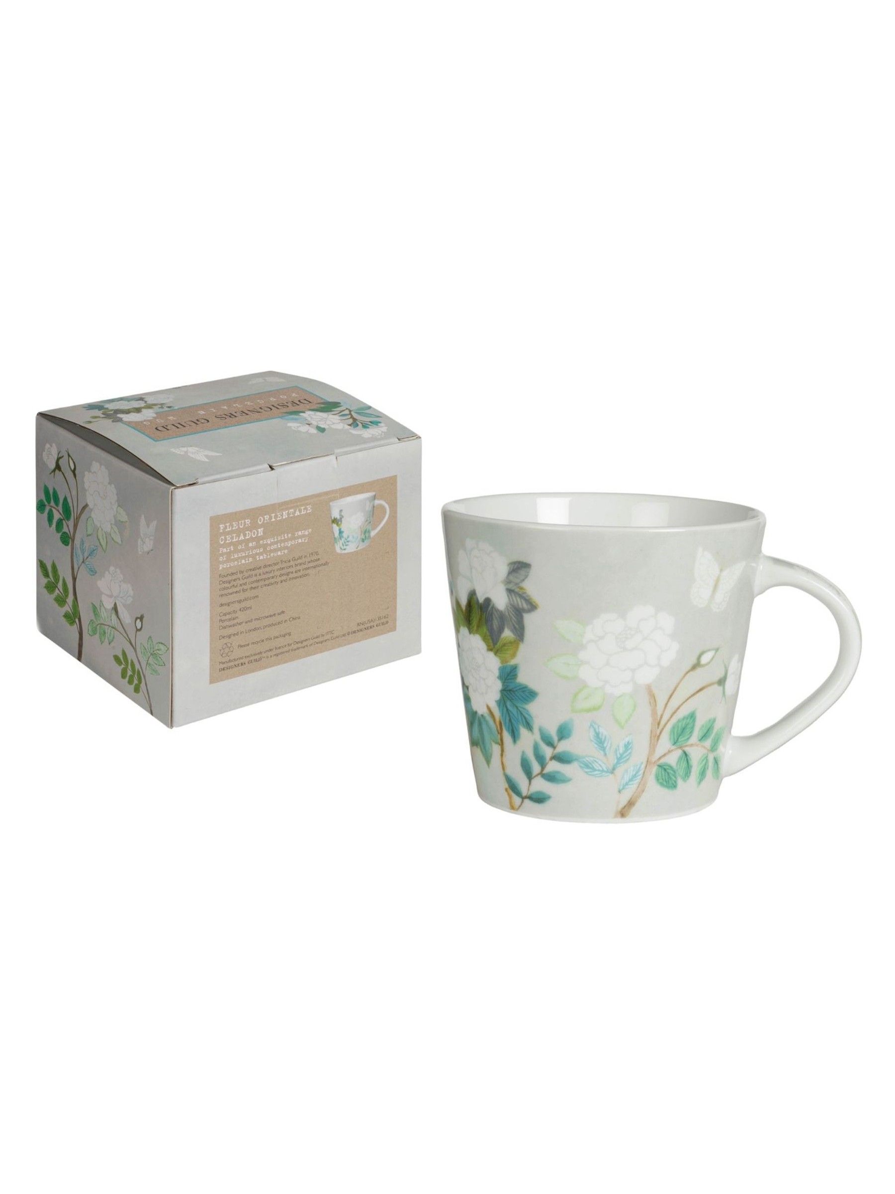 Designers Guild Set of 4 Fleur Orientale Mugs