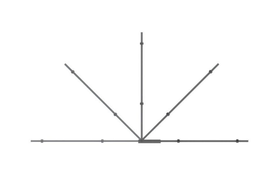 Wandhalterung Swing Arm 2654 Schwarz<br>Universelle Halterung für Monitore, schwarz