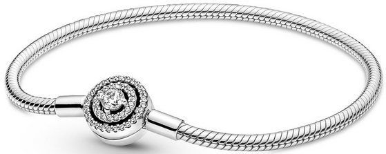 PANDORA - Timeless - Schlangenarmband - Zilver - Zirkonia
