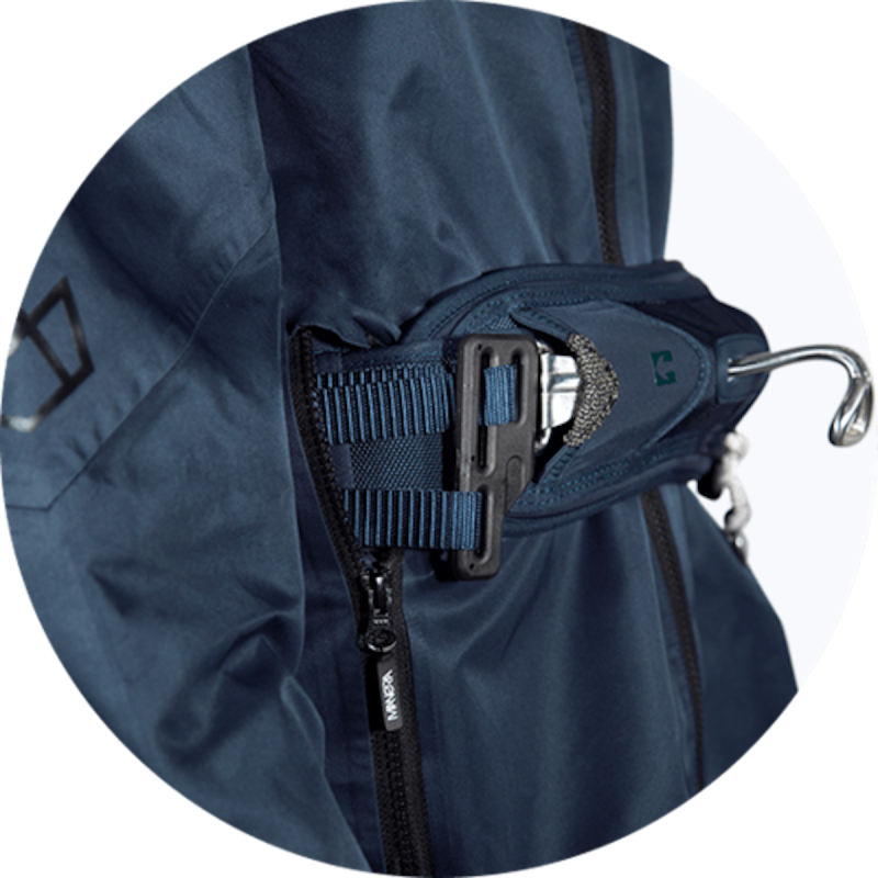 Veste Kitesurf Manera Blizzard Jacket 2021 Noir - The Corner Shop