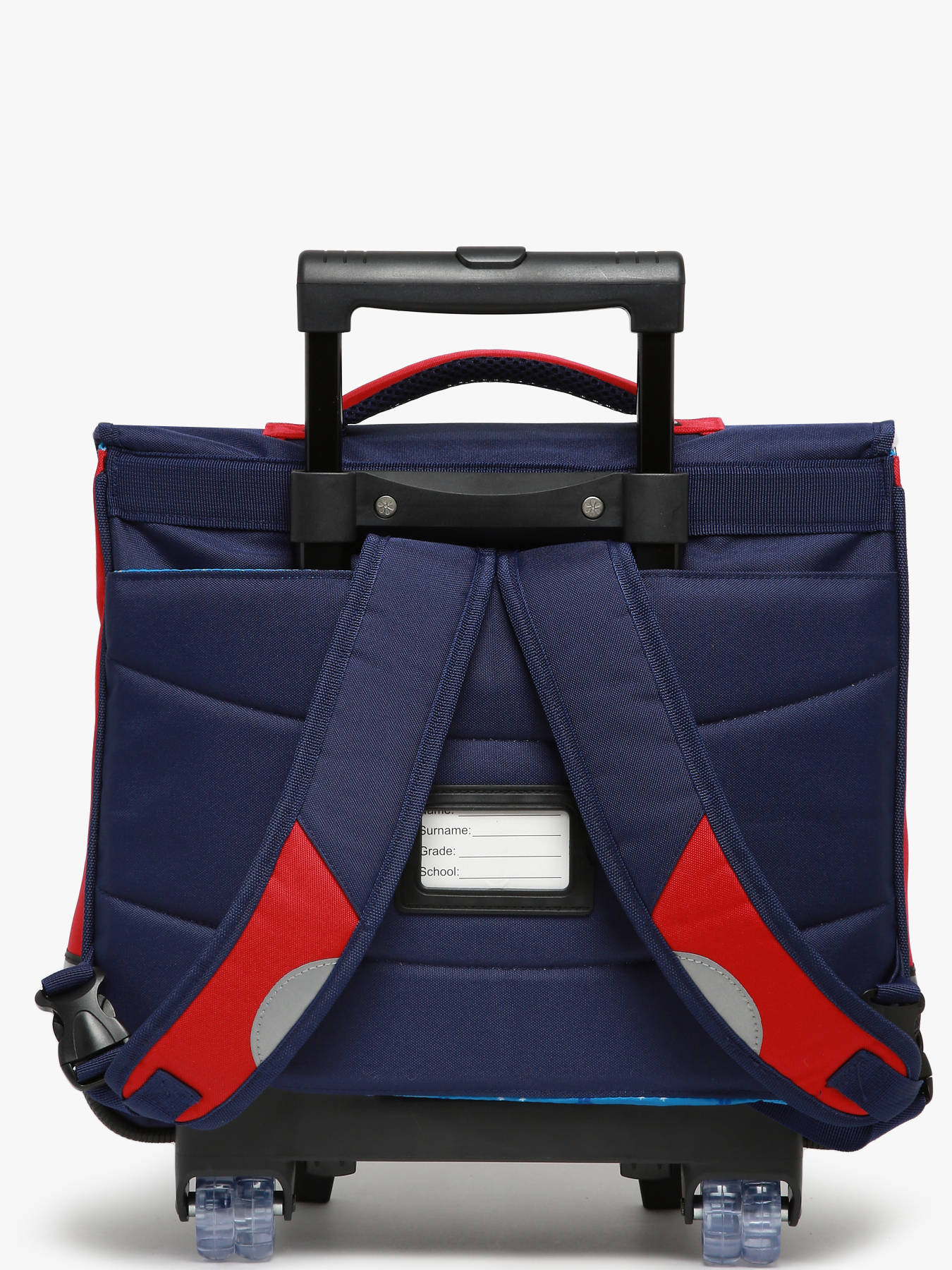 Cartable  roulettes 2 compartiments SNOWBALL
