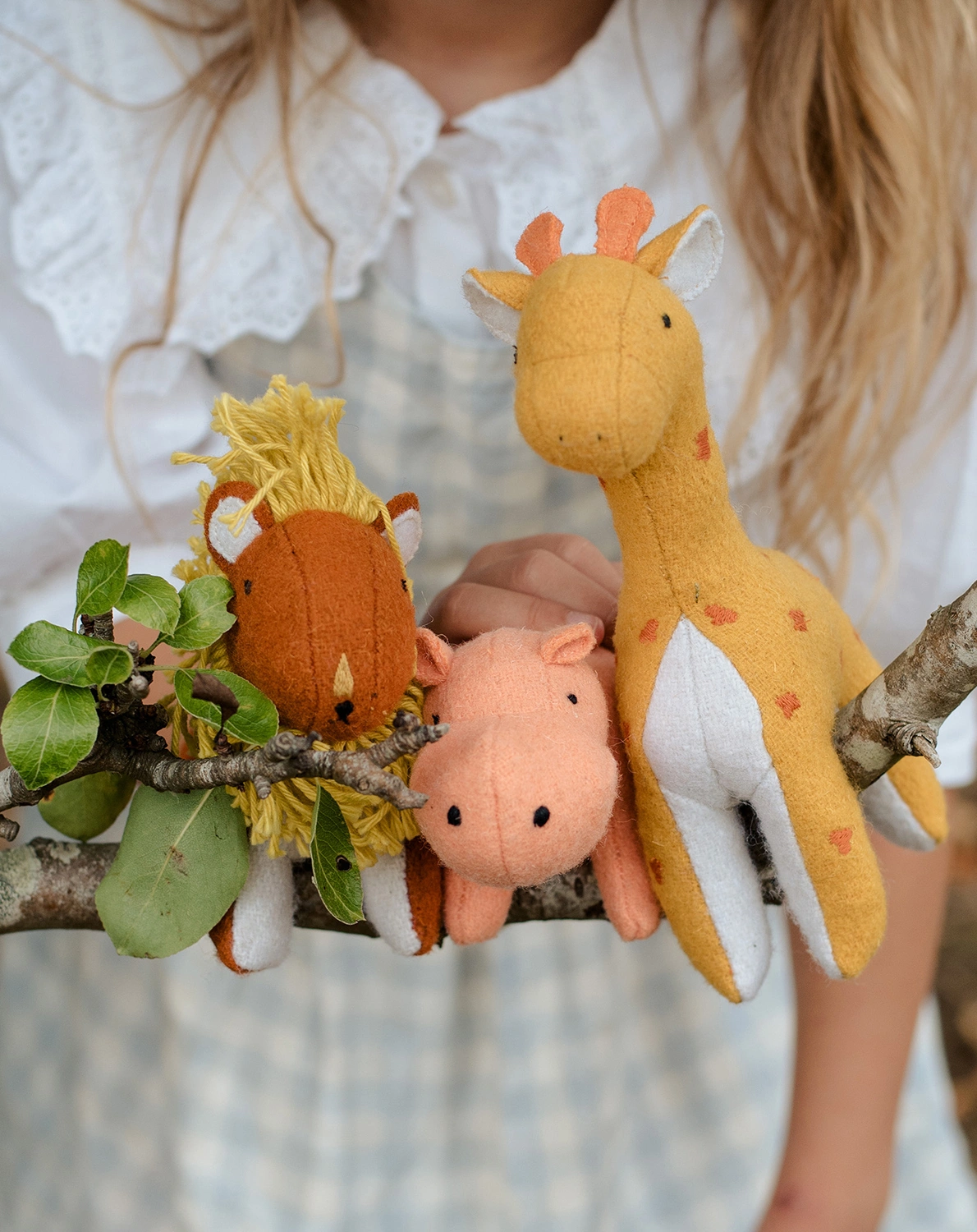 Kuscheltier-Set HOLDIE FOLK -  SAVANNAH ANIMALS 3-teilig