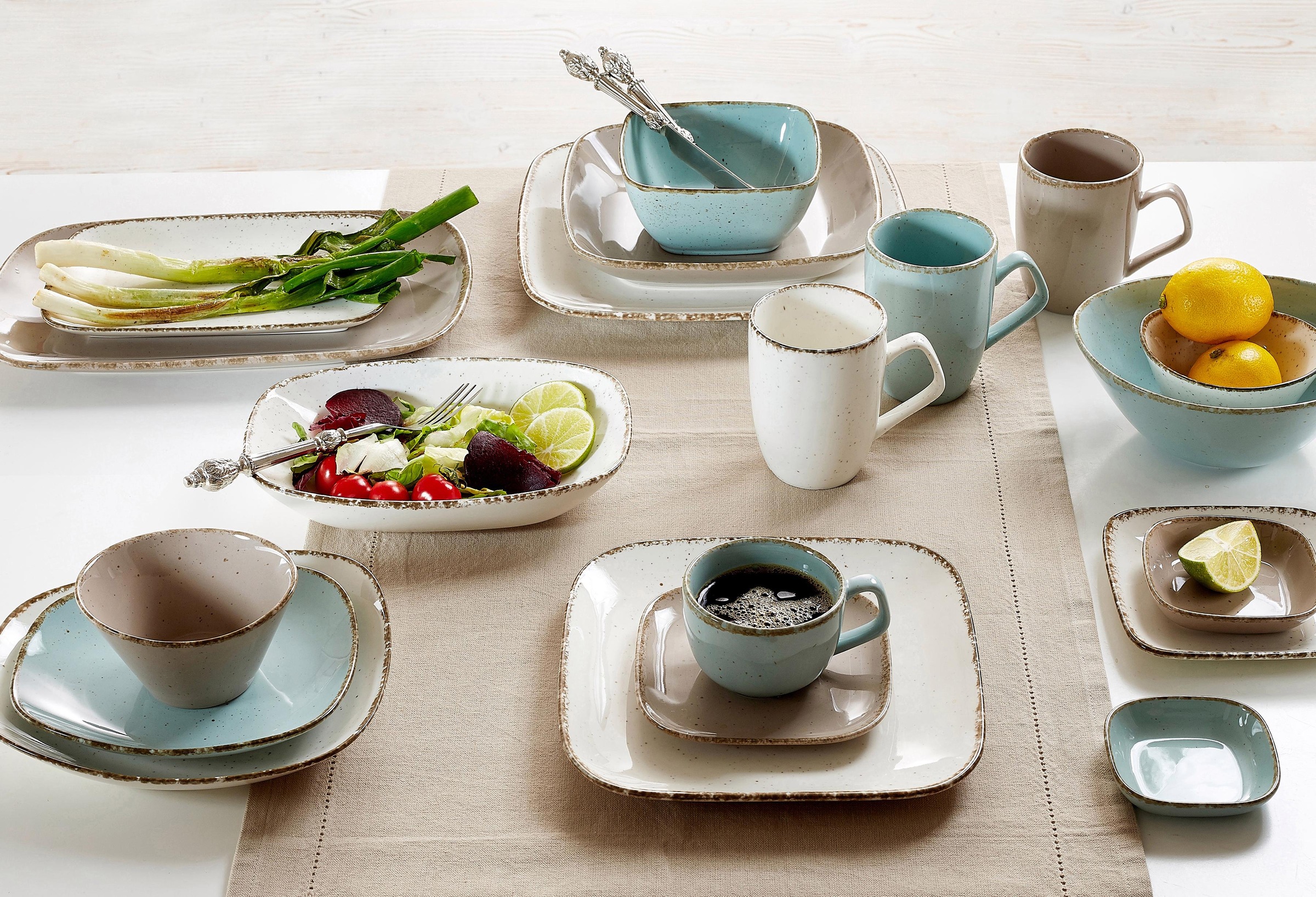 Ritzenhoff & Breker Kaffeeservice »Geschirr-Set, Service CASA« 12 Teile, für 4 Personen