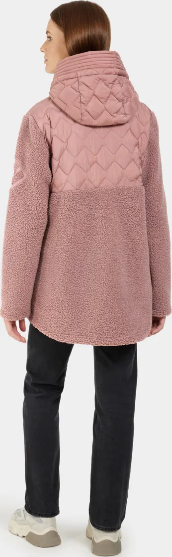 Didriksons Women's Bibi Full Zip Faded Wine