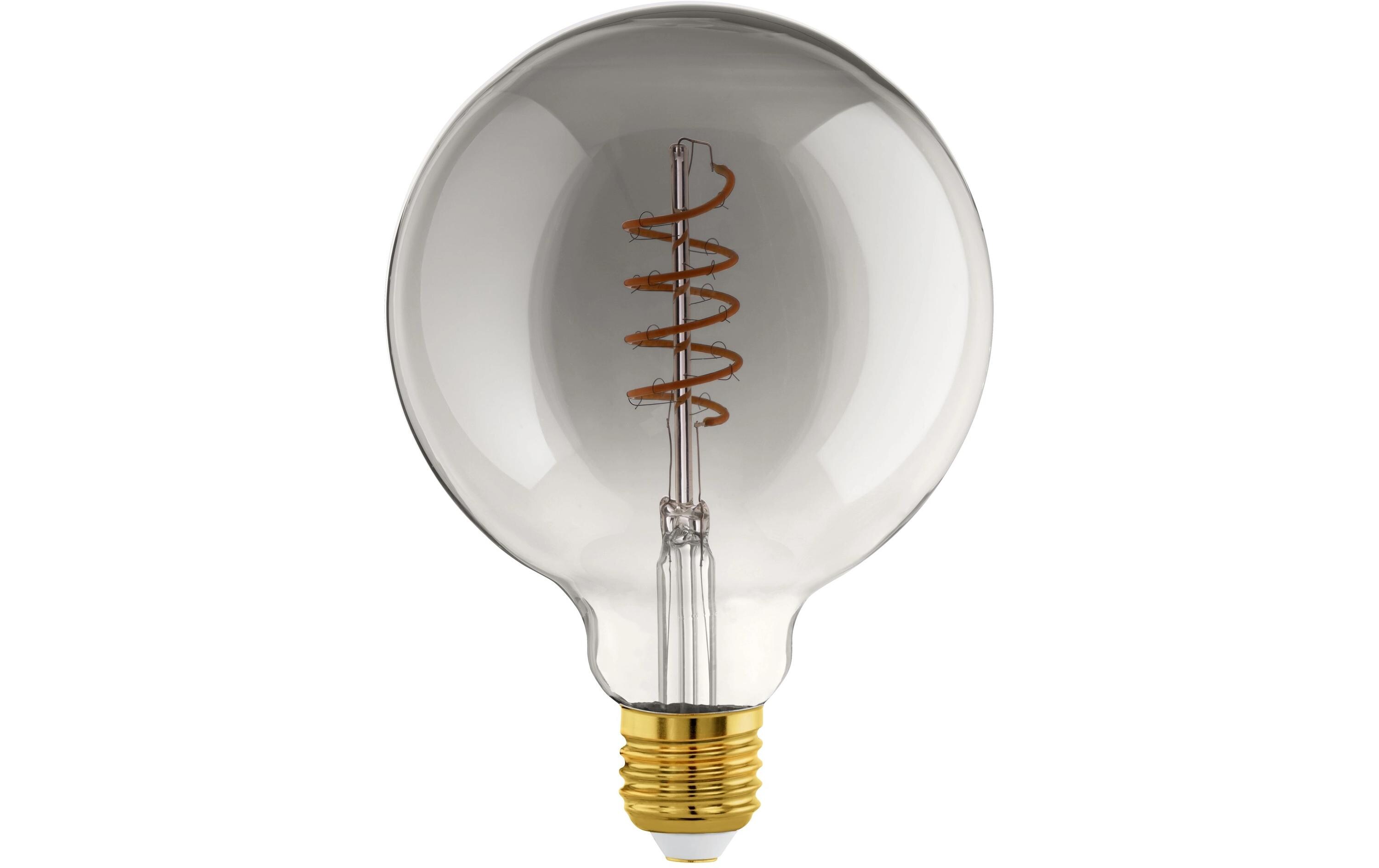 Lampe 4 W E27 WarmweissSmart-Home Connect.z LED Leuchtmittel aus schwarz bedampftem Glas