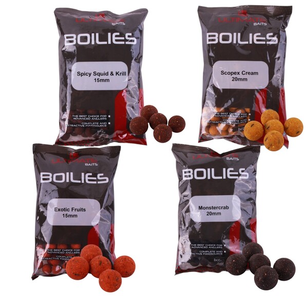 Pack Bouillettes Ultimate Baits Boilie Pack 4kg