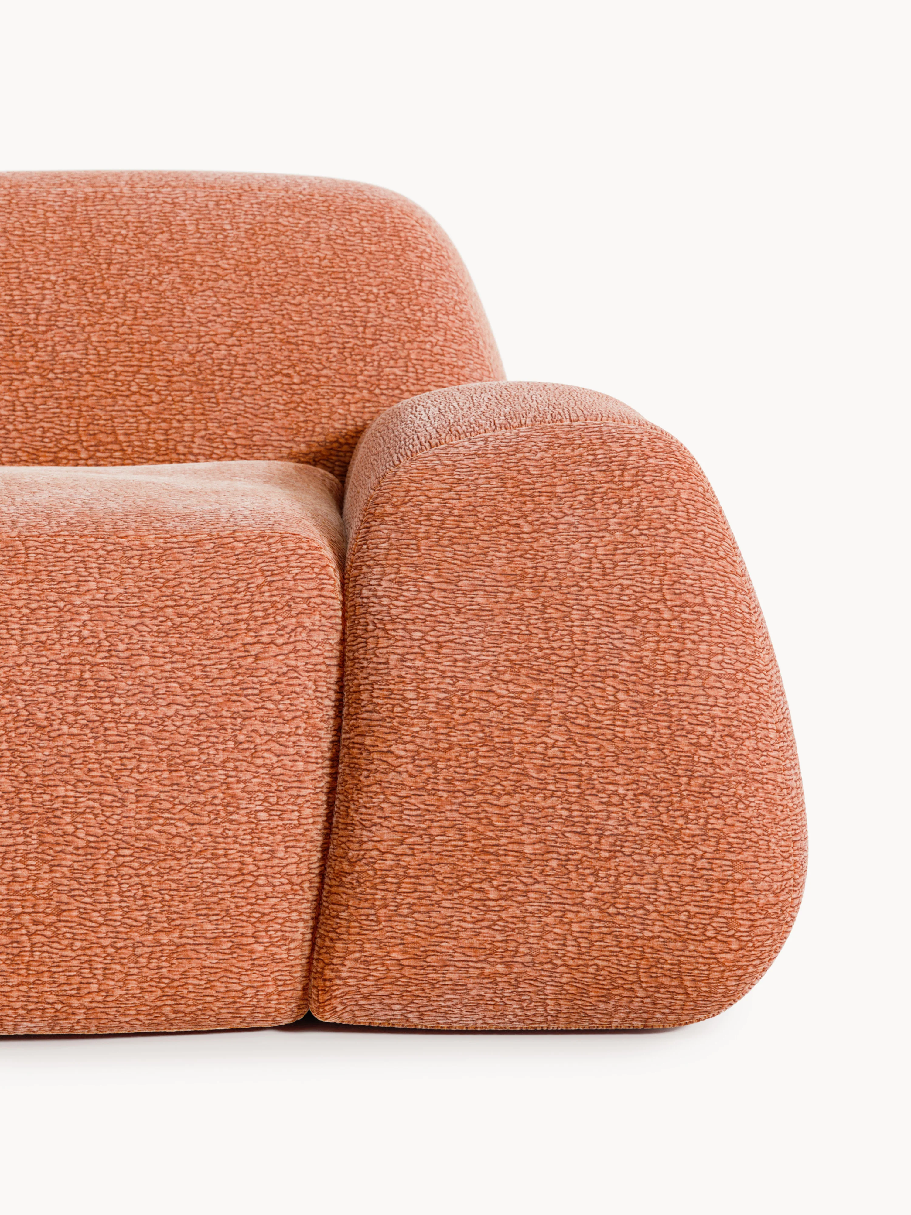 XL modulaire hoekbank Wolke met chaise longue