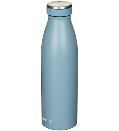 Sistema Thermosflasche - Edelstahl Steel - 500 ml - Hellblau