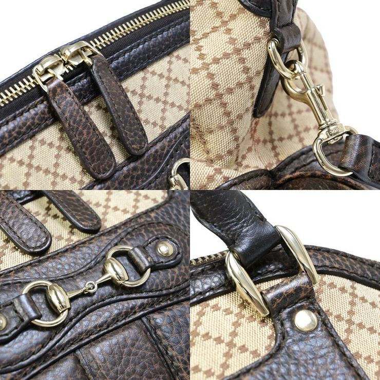 Gucci Vintage Gucci Handbag Beige