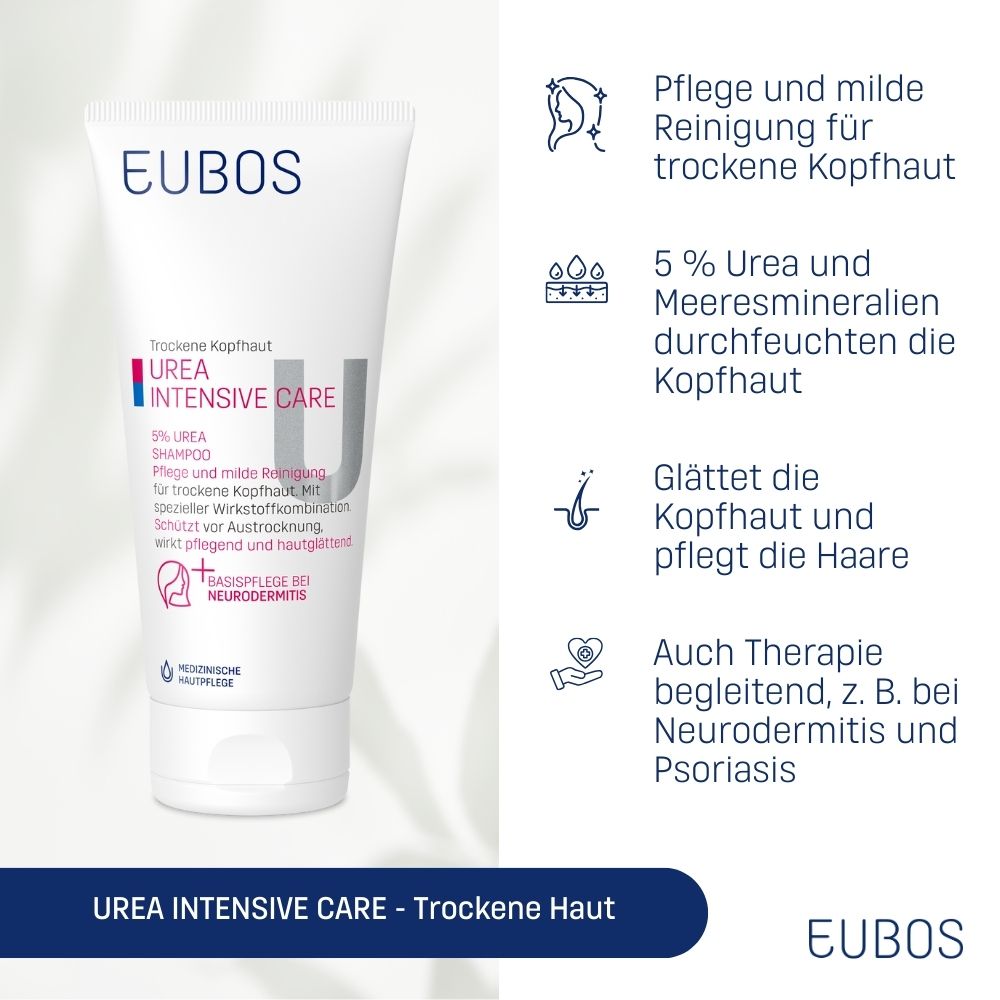 EUBOS® Trockene Haut 5% Urea Shampoo