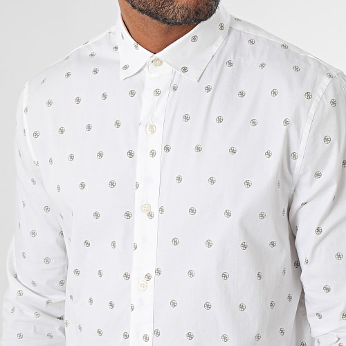 Chemise Manches Longues M3YH35 Blanc