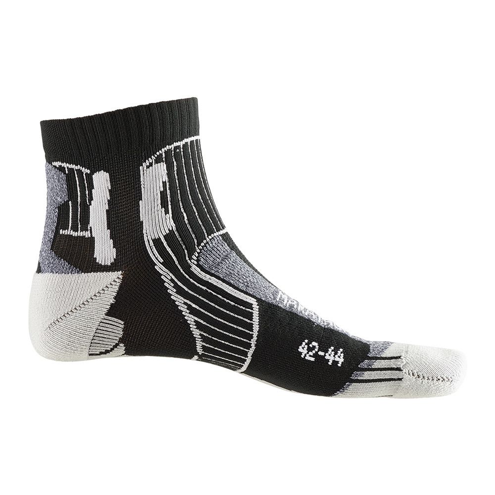 X-Socks MARATHON ENERGY - Chaussettes Homme black/anthracite print