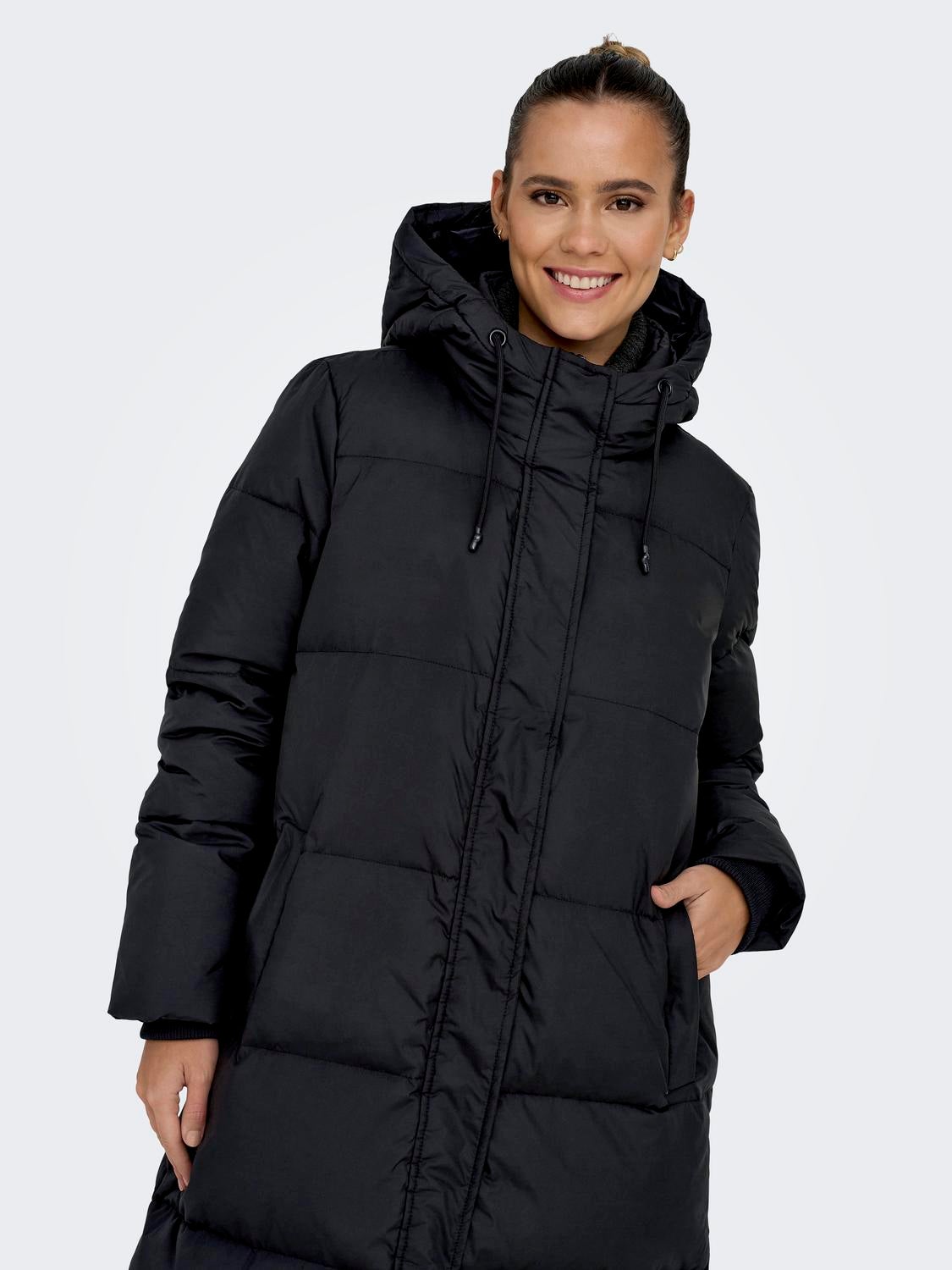 ONLALICE Steppmantel Black