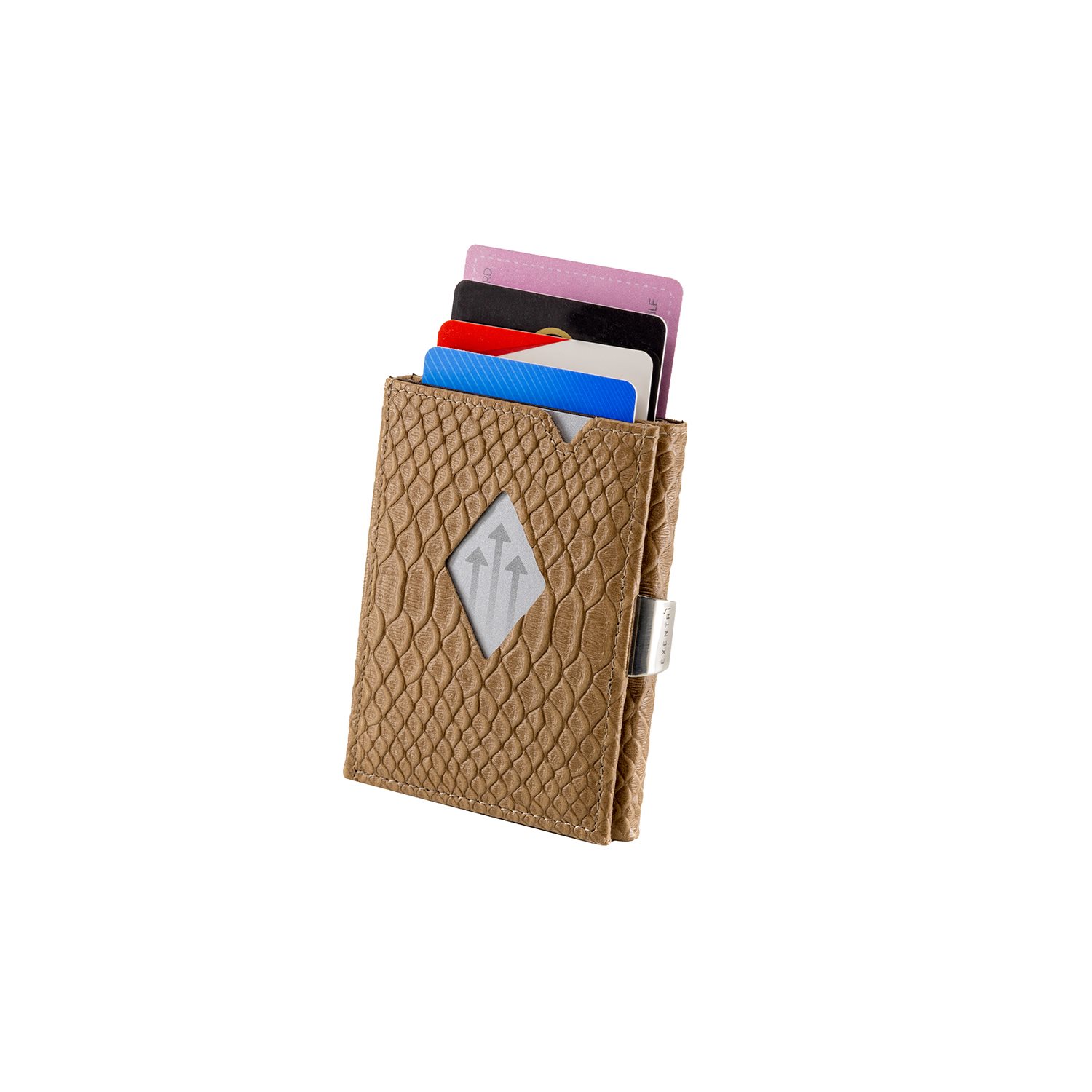 Exentri Leather Wallet RFID desert cobra