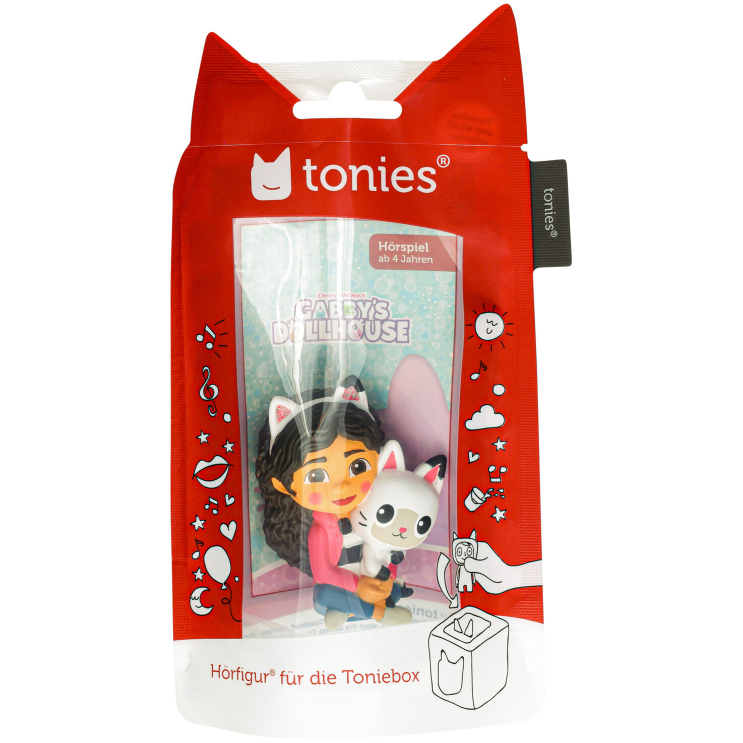 tonies Gabby's Dollhouse - Das Raumschiff / Gabby hat einen Schluckauf (Deutsch)