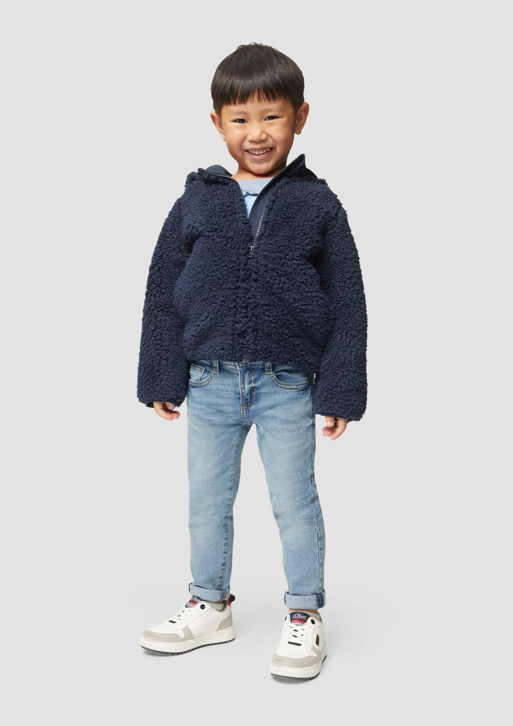 s.Oliver vest donkerblauw