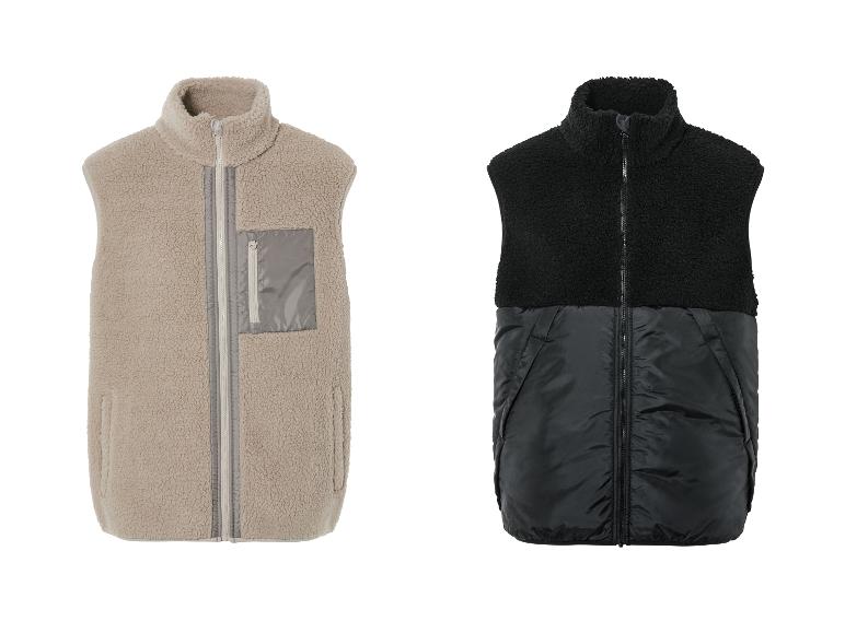 Heren teddy bodywarmer